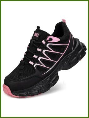 Steel Toe Work Shoes Lightweight Non-Slip Safety Sneakers